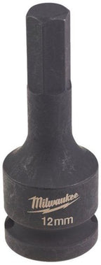 Milwaukee accessoires 1 2 impact hex bit dop hex12 - 4932478067