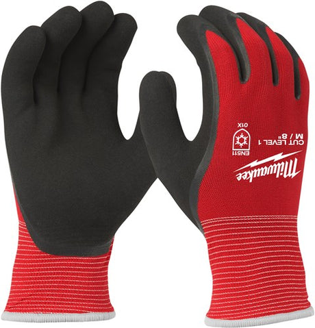 Milwaukee accessoires milwaukee winter snijklasse 1 gedimde werkhandschoenen winter handschoenen cut level 1-l 9 -1pc - 4932471344