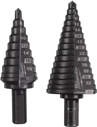 Milwaukee Kobalt-Stufenbohrer-Set (2 Stück) Stufenbohrer-Set Kobalt (2 Stück) – 48899398
