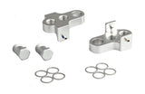 Mirage Kurbelwender mit Edelstahl -Bolzen -Aluminium T6 Silber