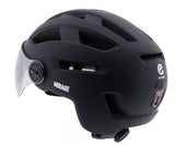Buzaglo mirage e-bike helm 55-58cm, nta m vizier fidlock,led,mat zw