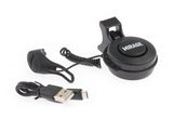 Mirage Fietshoorn T-002 80 90 dB 6,5 cm ABS PC Schwarz 2-Stück