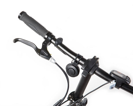 Mirage Fietshoorn T-002 80 90 dB 6,5 cm ABS PC Schwarz 2-Stück
