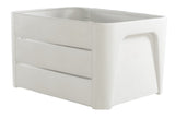 Basil Mirage Kiste Click 'n Crate weiß 24l