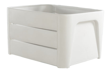 Basil Mirage Kiste Click 'n Crate weiß 24l