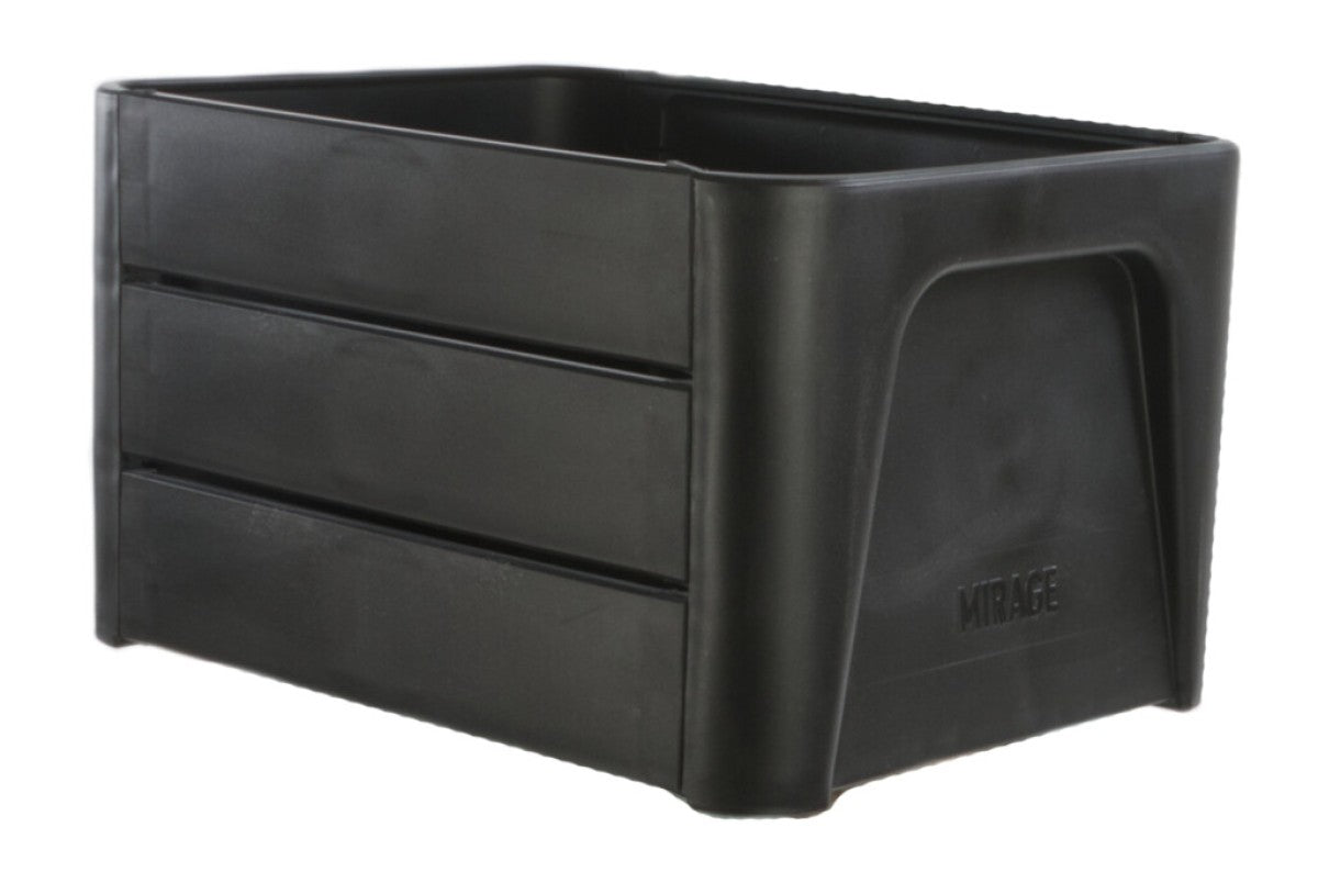 Basil Mirage Kiste Click 'n Crate schwarz 24l