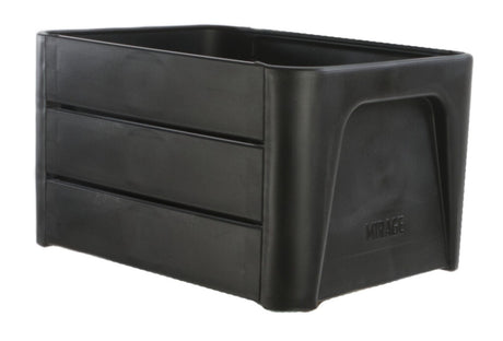 Basil Mirage Kiste Click 'n Crate schwarz 24l