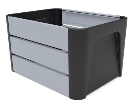 Basil Mirage Kiste Click 'n Crate schwarz grau 24l