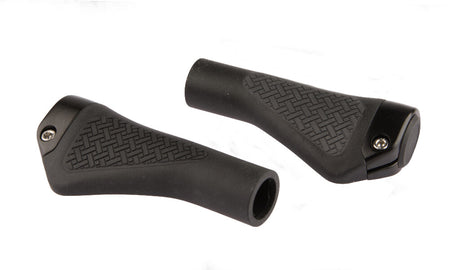 Mirage Fahrradgriffe - ergonomisch, schwarz, 132 mm