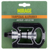 Pedale Mirage Anti-Rutsch-Aluminium Silber