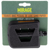 Mirage Pedal Tour E-Bike Deluxe Kunststoff-Schleifpapier, schwarz