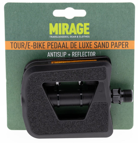 Mirage Pedal Tour E-Bike Deluxe Kunststoff-Schleifpapier, schwarz
