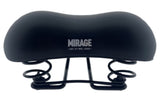 Mirage Sattel Tour Comfort mit Federung Shorty, schwarz