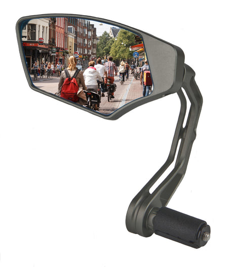 Mirage-Spiegel Barend First Class, verdunkelndes Glas, grau, links