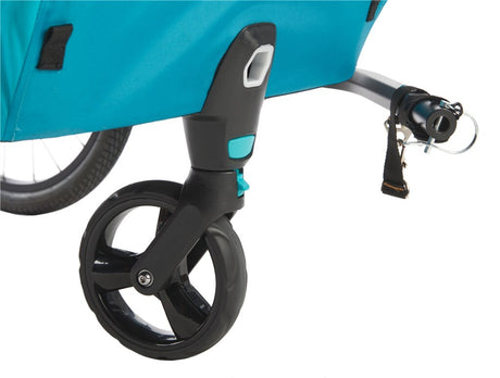 Mirage Tommy Children's Bike Cart - Aluminiumrahmen, Lebend, 3 -Point Gordel, Blau, 2021