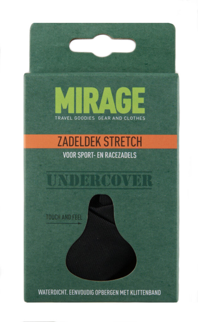 Satteldeck Mirage Sport Race - Stretch Nylon - Schwarz