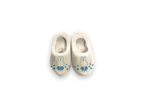 Miffy Magnet 2 Clog 4 cm blau weiß
