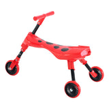 Das Bugs Scuttlebug Beetle Laufrad mit 3 Rädern Junior Rot Schwarz