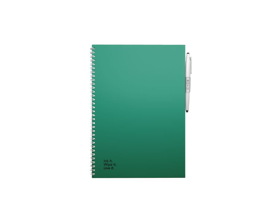 Moyu überschüssiges Notizbuch - Hardcover A4 - Waldgrün