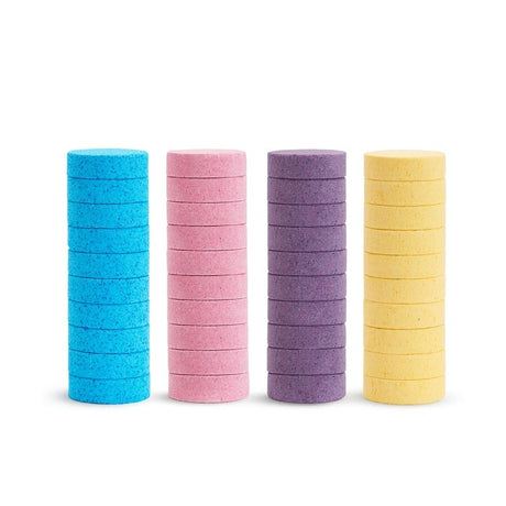 Munchkin Brausetabletten für das Bad - Farbbomben Nachfüllung - 40 Stück Brausetabletten - Badebrausetabletten - Konzipiert für die Verwendung mit dem Colormix Lab und Color Buddies