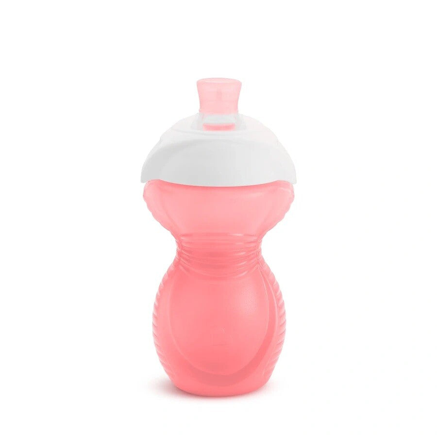 Munchkin click lock cup bite proof 296ml roze
