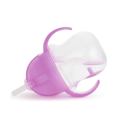 Munchkin tip sip straw cup weighted 207ml paars