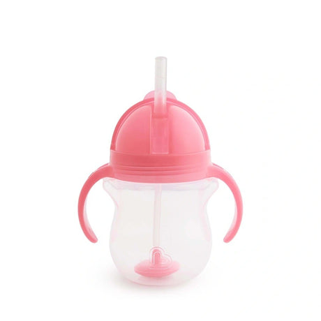 Trinkhalmbecher mit Munchkin-Spitze, gewichtet 207 ml, rosa