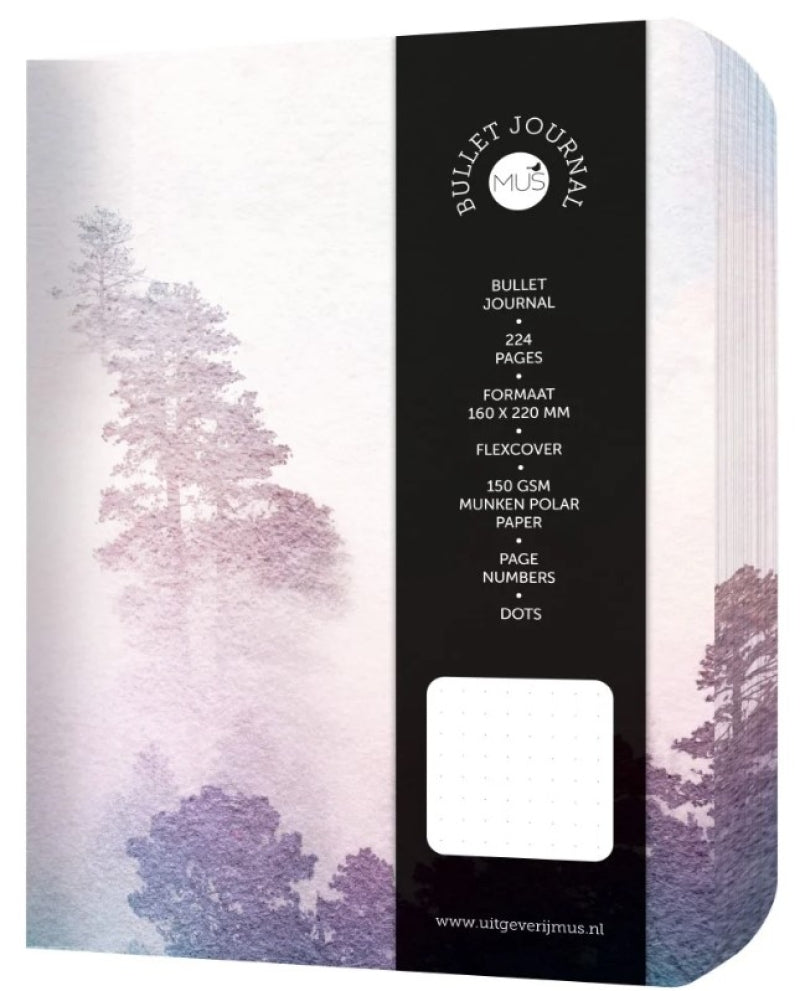 Sparrow Bullet Journal Cloud Forest