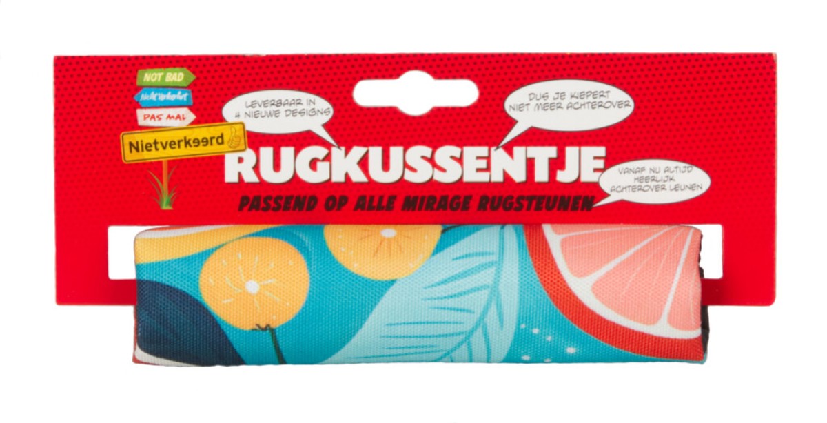 Newlooxs nicht falscher Rückenstützkissen-Fruchtcocktail
