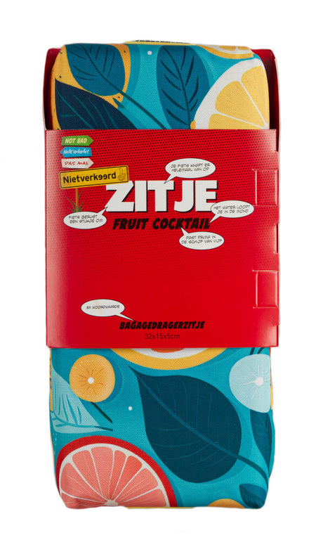 Newlooxs nicht falsches Sitzkissen für Gepäckträger-Fruchtcocktail