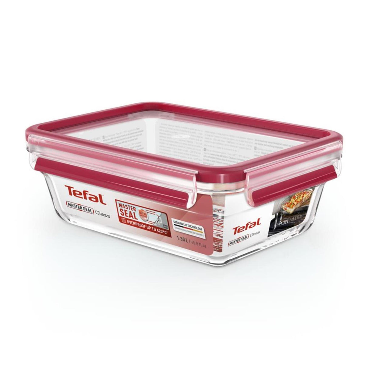 Tefal Master Seal Glas 1,3l rechteckig