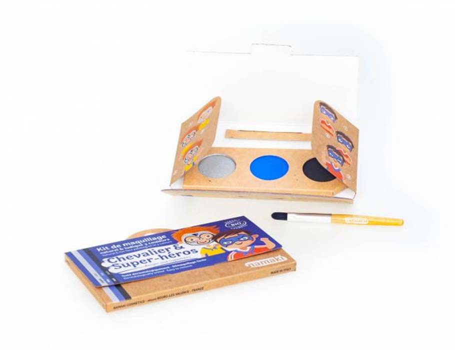 Namaki Gesichtsbemalung – Ritter-Superheld – 3 Farben