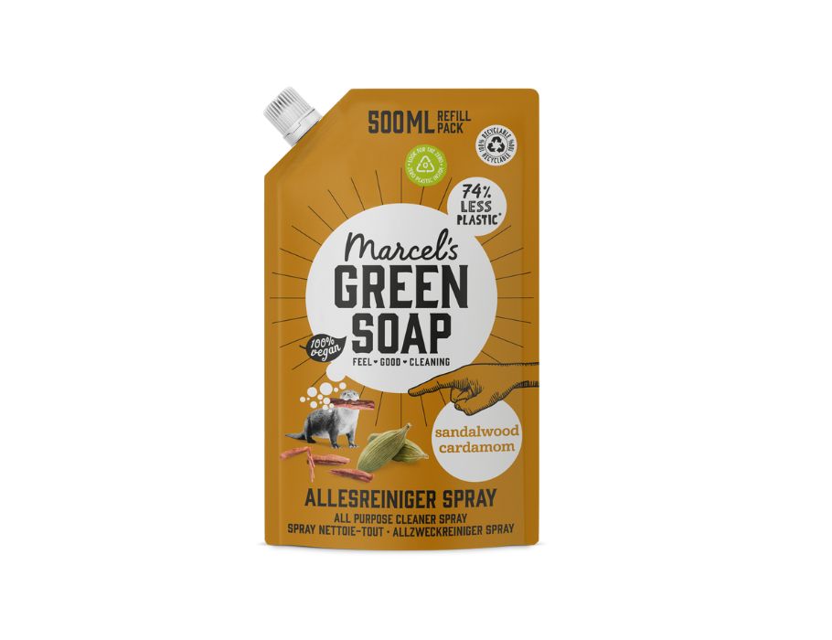 Marcels grüne Seife Nachfüllung - All -Cleaner Spray - Sandelhout Kardemom - 500 ml