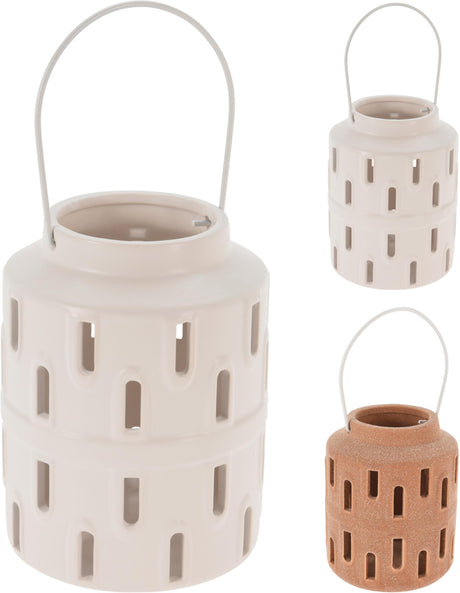 Cozydecor Teelichthalter Dolomit ø10xh17cm
