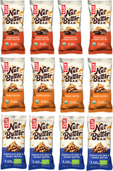 Clif Riegel, mit Nussbutter gefüllter Riegel, gemischt, 12er-Box