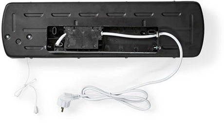 Nedis Badezimmerheizung | 1200 w| x4 | grau | 1 Stück - htba10gy - htba10gy