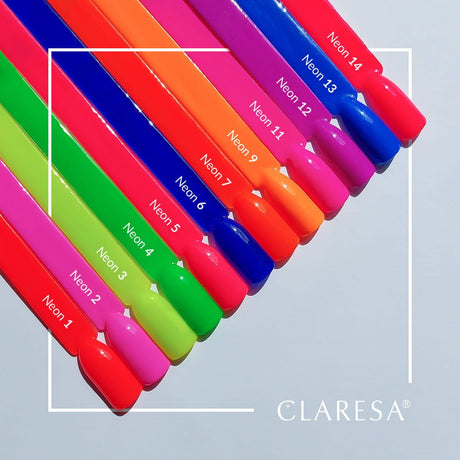 Claresa UV-LED-Gel-Nagellack, 5 ml, Neon 7
