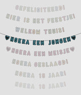 Paperdreams Neongirlande Hurra Junge!