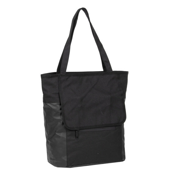Bike Carbon wasserabweisende Shopper Fahrradtasche 21l schwarz
