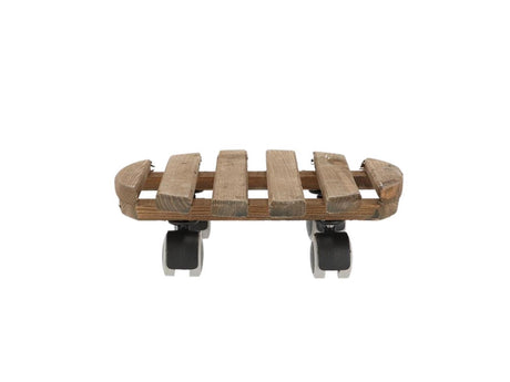 Esschert Design Pflanzenwagen braun ø29