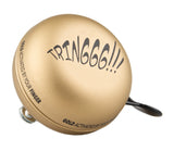 Nicht falsch n V Ding-Dong-Glocke 80 mm, Gold – 24 Karat