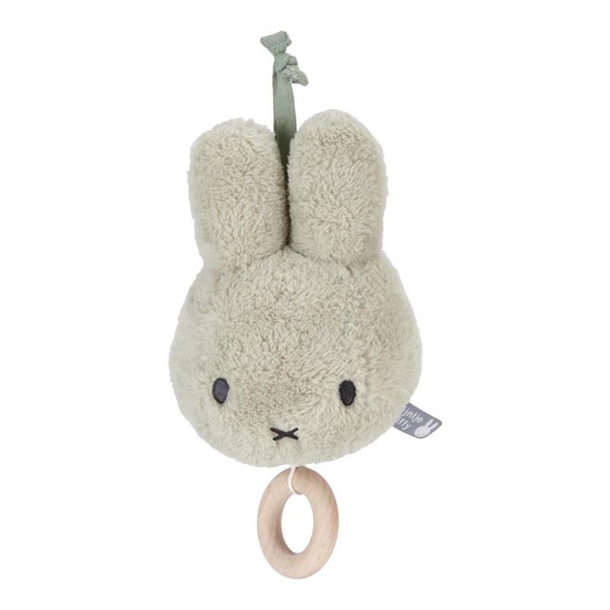 Tiamo Miffy Spieluhr flauschig grün