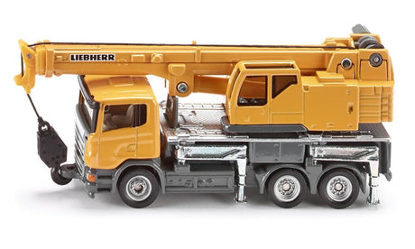 Siku 1859, Liebherr Teleskop-Kranwagen, Maßstab 1:87, Metall-Kunststoff