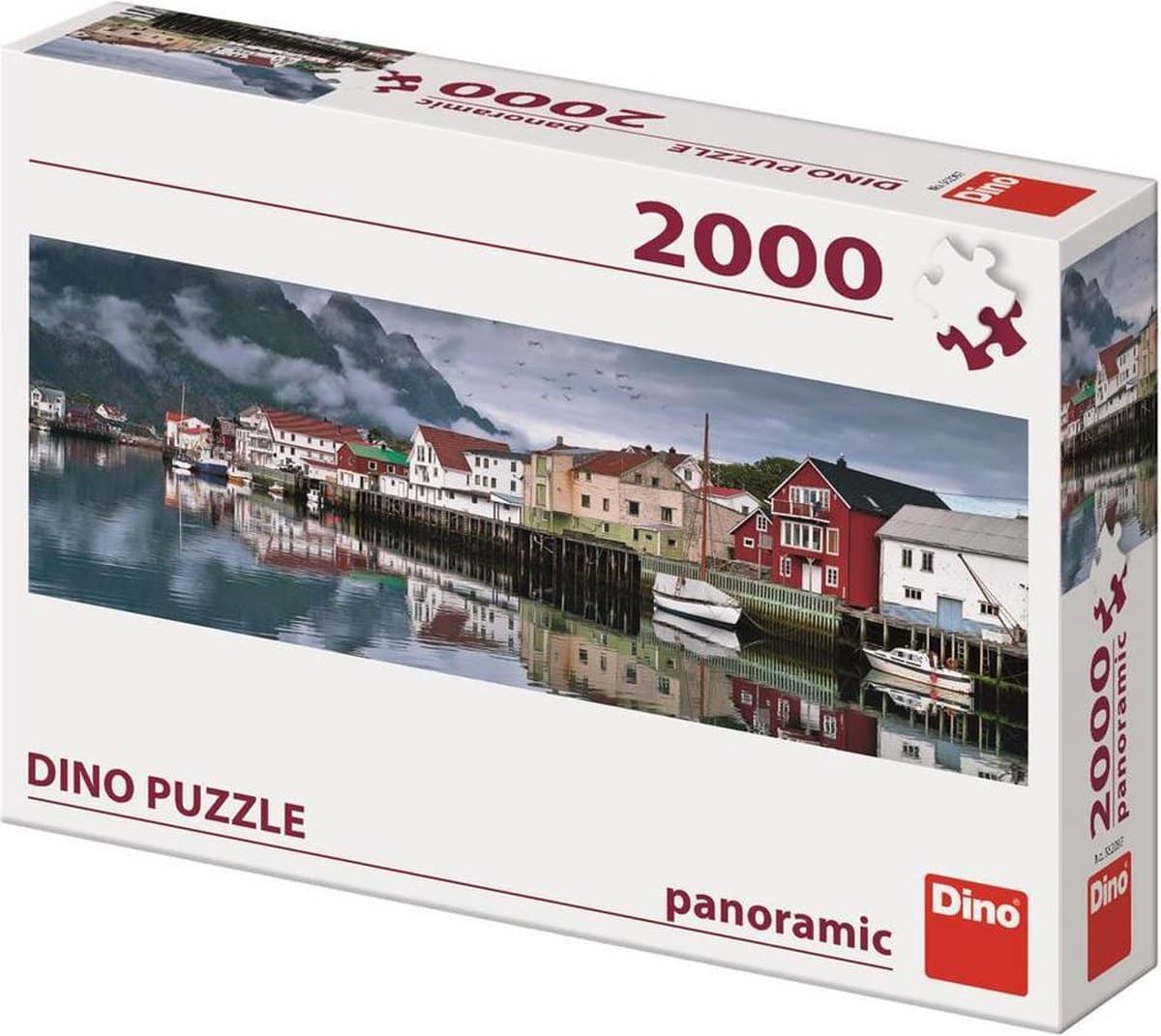Dinotoys Dino-Puzzle – Fischerdorf in Norwegen – 2000 Teile