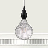 Enzo nordlux led globe g125 e27 2-15w 2200k avra helder stripes - 2760260
