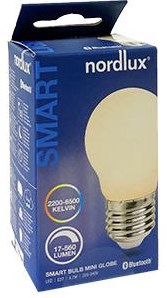 Enzo Nordlux LED-Kugel E27 4,7–40 W matt, intelligent dimmbar – 2770160