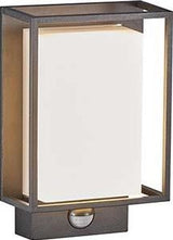 Enzo nordlux led wandlamp nestor sensor zwart 8w 2700k ip44 - 4800890