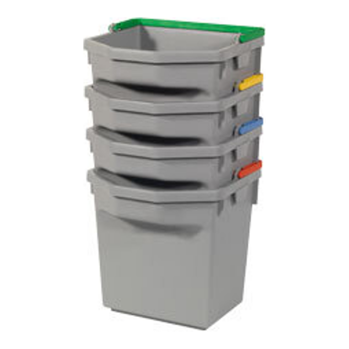 Numatic grauer Eimer mit gelbem Griff (5 Liter)
