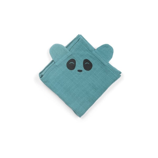 Nuuroo Nuuroo Bjørk umarmt Musselin-Stoff 2-Pack Panda