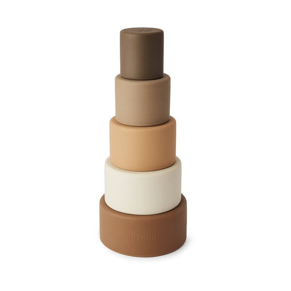 Nuuroo Nuuroo aus Ja Silicon Stapel-Turm-Brown-Farbmischung